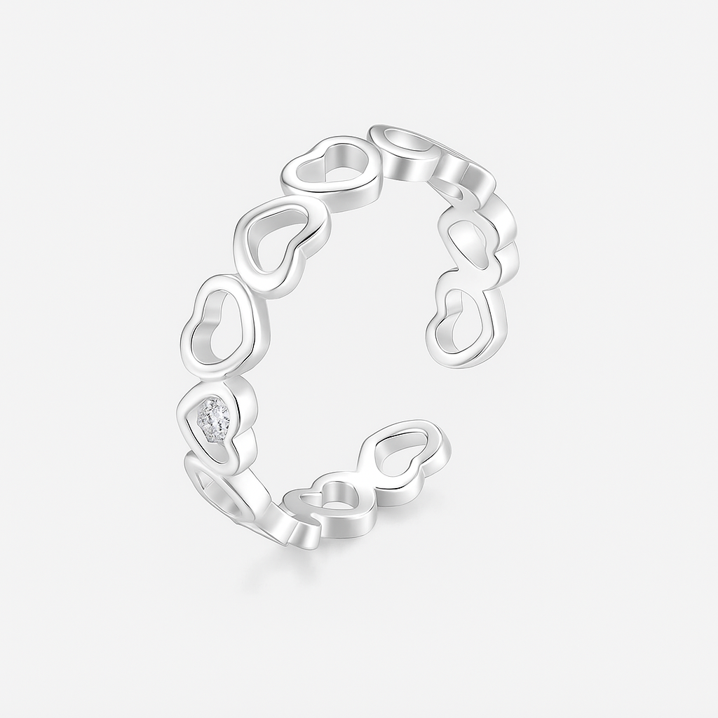 Bague de pied Love