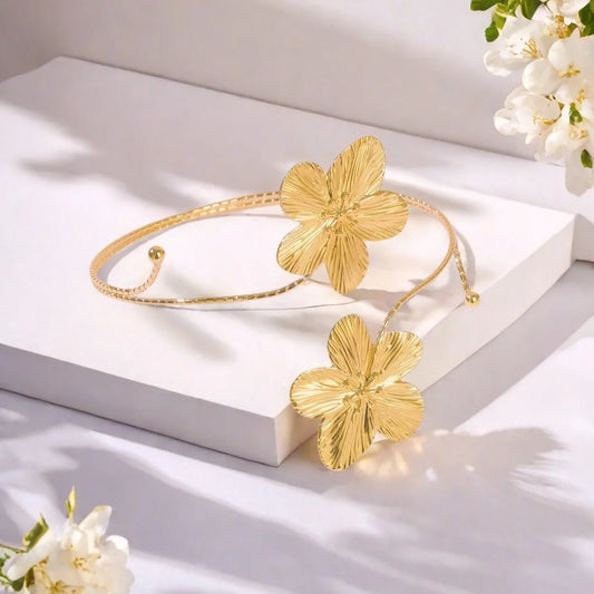 Bracelet de manchette Yuna