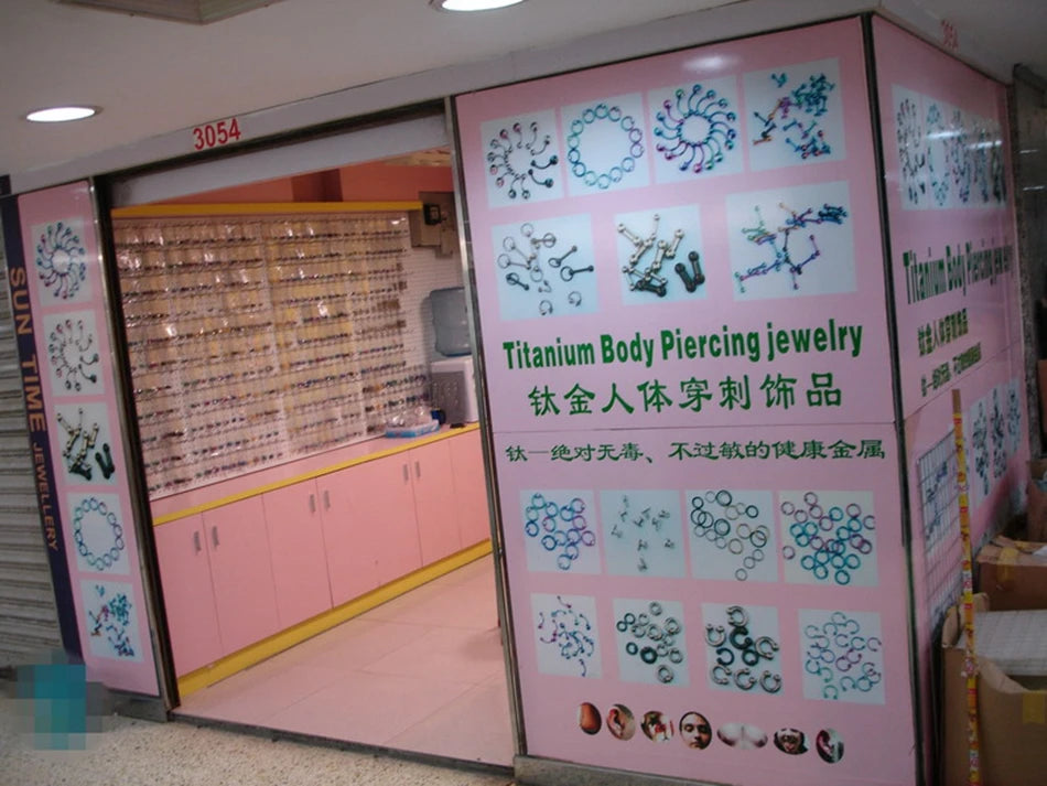 14G 6-16mm Length Titanium Barbell Silver Color Zircon Belly Button Ring Surgical Piercing Body Jewelry Women Accessory Gifts  ﻿