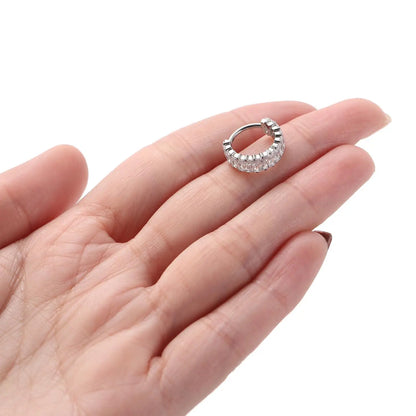 G23 Titanium Surgical Huggie Earring Conch Piercing Jewelry Cartilage Earring Small Hoop Earrings For Women